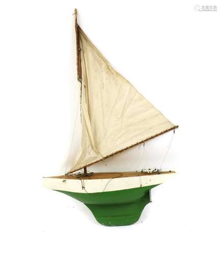 A model Pond Yacht,