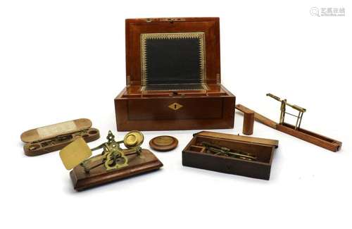 A writing box,