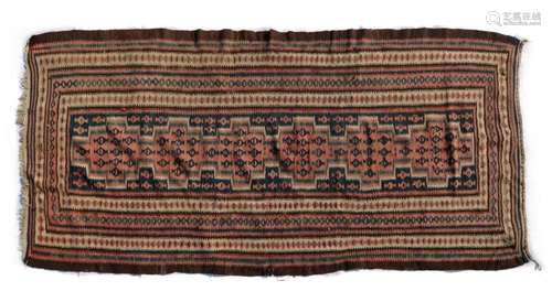 A Kurdish Bidjar Kilim rug,