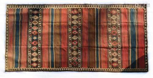 A Qashqai Kilim rug,