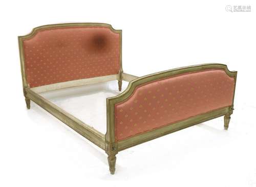 A French neo-classical double bedstead