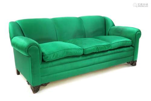 A three-seater sofa,