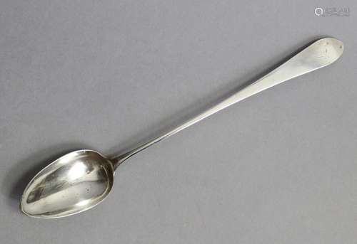 A Scottish George III silver Old English basting spoon, 13” ...