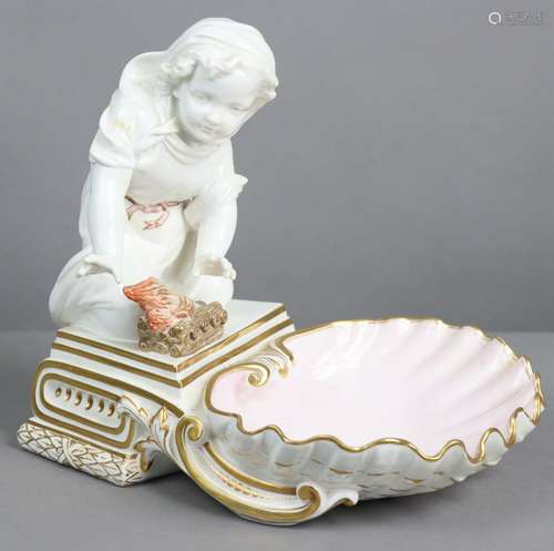 A 19th century Copeland porcelain ‘Seasons’ figure of a chil...