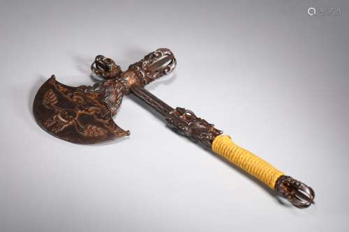 Iron shear gold weapon of Ming Dynasty
