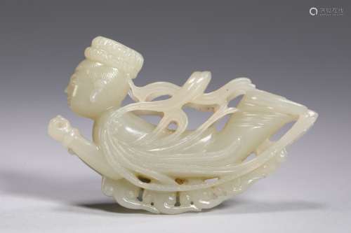 White jade flying in Liao Dynasty