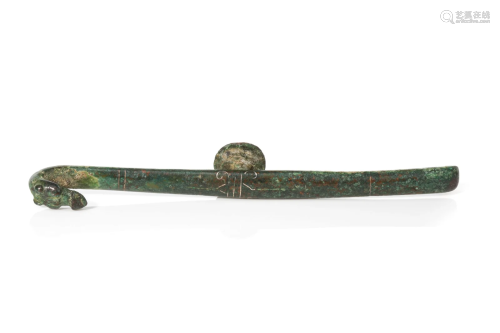 CHINESE SPRING AND AUTUMN BRONZE BELT HOOK