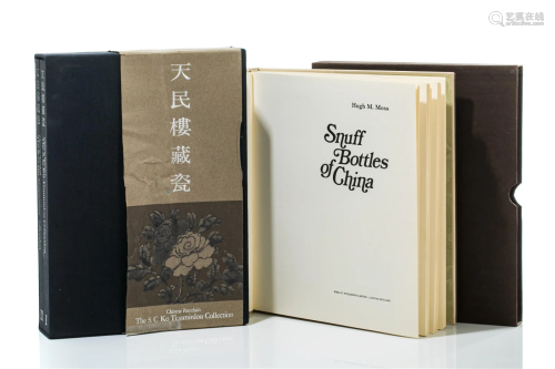 TWO BOOKS ON CHINESE SNUFF BOTTLE & PORCELAIN