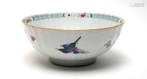 18th Century Chinese fluted bowl
