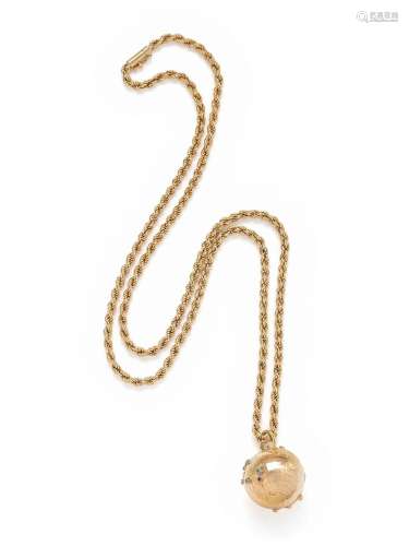 YELLOW GOLD PENDANT/NECKLACE