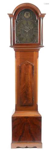 C. Hunter of Newcastle: a mahogany longcase clock