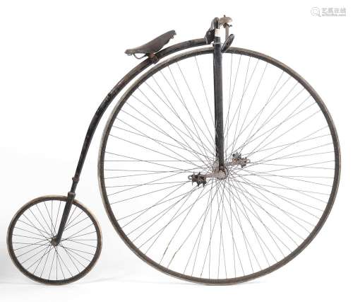 Penny Farthing bicycle.
