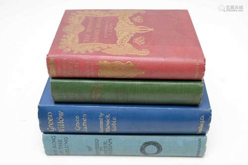 Various pre-modern fiction books.