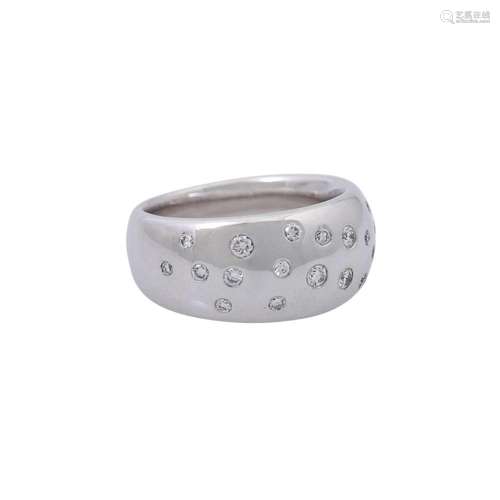 WEMPE Ring mit Brillanten zus. ca. 0,3 ct,