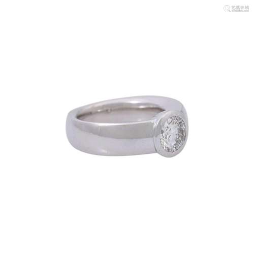 WEMPE Ring mit Brillant ca. 1 ct,