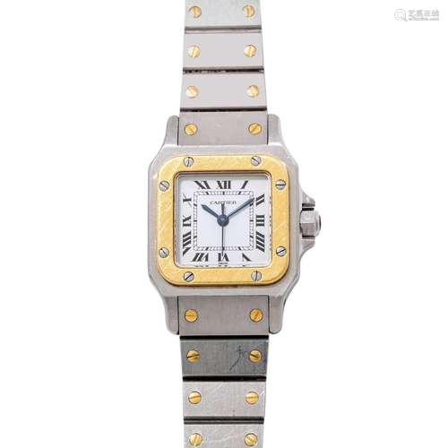 CARTIER Neo Vintage Santos, Ref. 0902. Damenuhr. Ca. 1990er ...