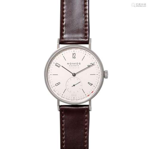 NOMOS Tangente Herren Armbanduhr, Ref. 633. Full Set aus 201...