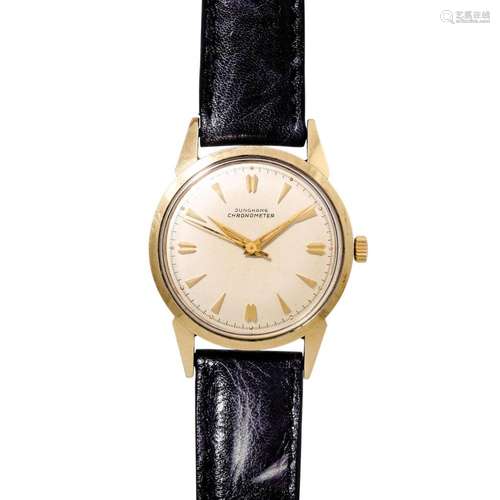 JUNGHANS Vintage Chronometer Herren Armbanduhr. Ca. 1950er J...