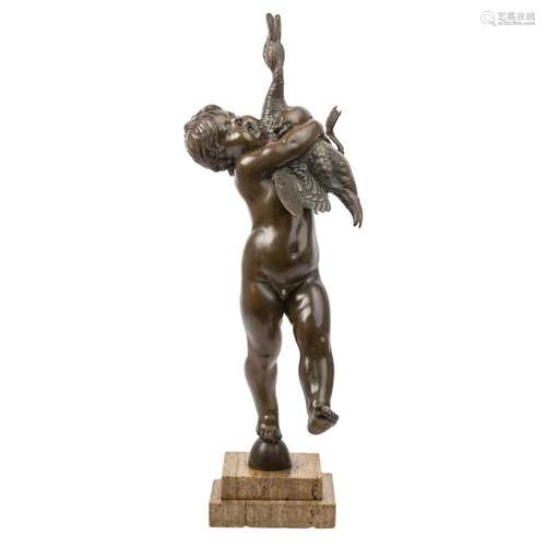 MCMONNIES, FREDERICK WILLIAM (NACH) (1863-1937) „Putto mit E...