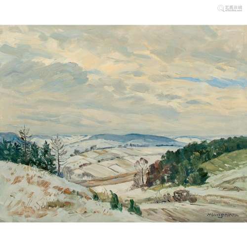 UMGELTER, HERMANN (1891-1962), "Winter auf der Schwäbis...