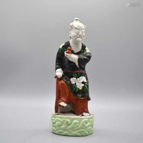Famille Noire Figure of Chinese Immortal