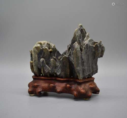 CHINESE Mountain Shaped Scholars Rock