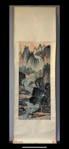 A Chinese Ink Painting By Wu changshuo