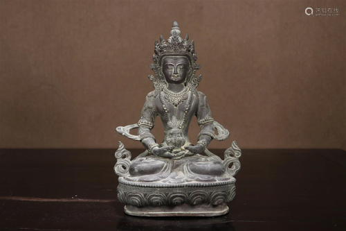 A Bronze Figure Of Tara