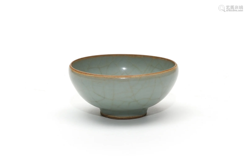 Light Greenish-blue Glazed Tea Cup, Longquan Kiln