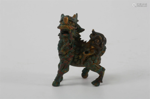 Bronze Chinese Kylin Decoration