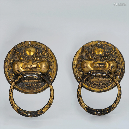 Gilt Door Knocker