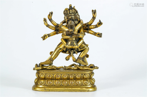 Statue of Chakrasamvara