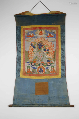 Buddha Vajradhara Thangka