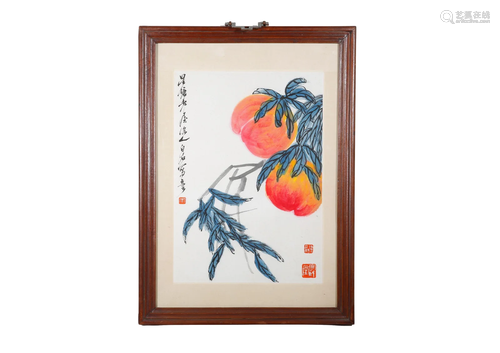 Longevity Peaches, Qi Baishi