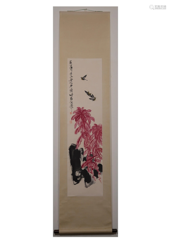 Butterflies and Flowers, Qi Baishi