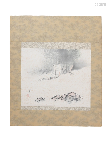 Sailing, Hanging Scroll