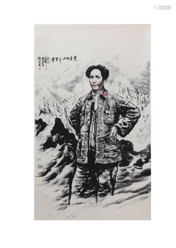 Mao Zedong Painting, Liu Wenxi
