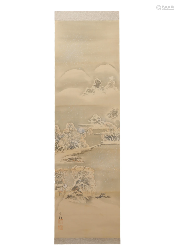 Snow, Hanging Scroll