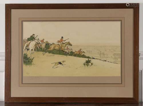 D'après Cecil ALDIN (1870 1935). The cottesbrook hunt : ...