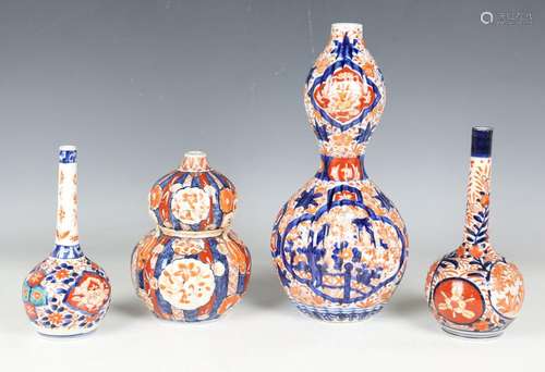 A collection of Japanese Imari porcelain, Meiji period, comp...