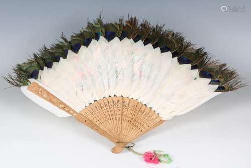 A collection of assorted Chinese fans, 19th century, includi...