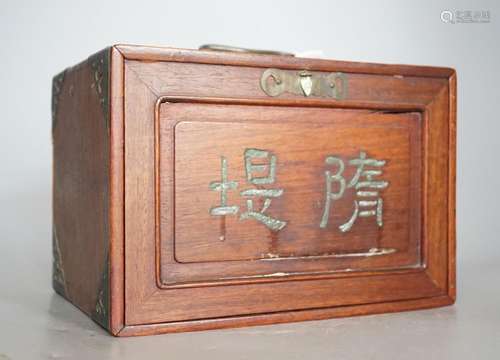 An early 20th century mahjong set