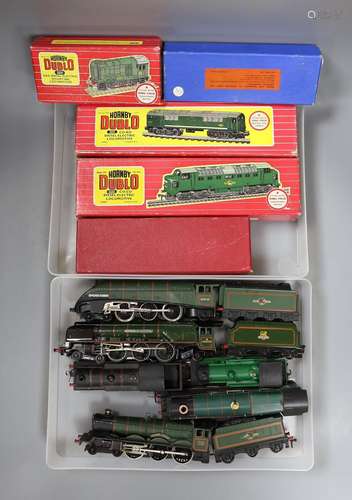 Hornby Dublo locomotives- boxed 2233 Co-Bo Diesel electric, ...