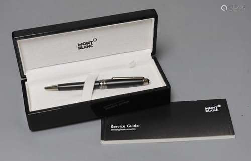 A Mont Blanc retractable ball point pen with original case, ...