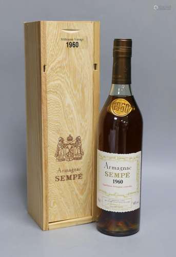 Sempe Vintage Armagnac, 1960 (bottled 1997) 70cl