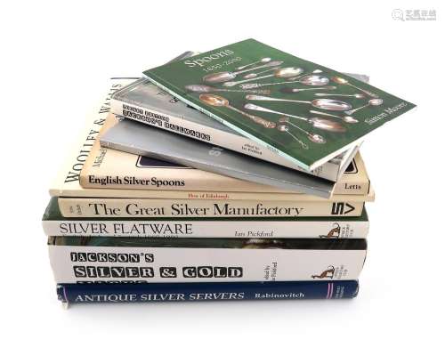 A collection of silver reference books, comprising: Jacksons...