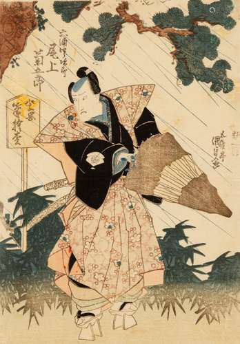 Farbholzschnitt von Utagawa Kunisada