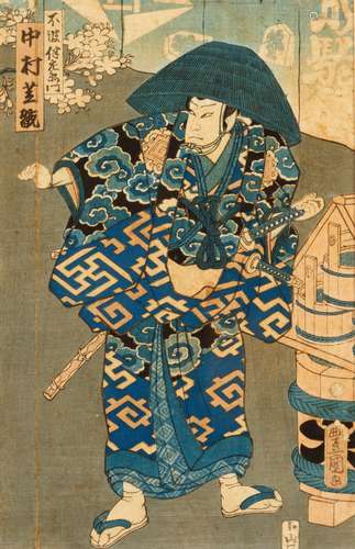 Farbholzschnitt von Utagawa Kunisada