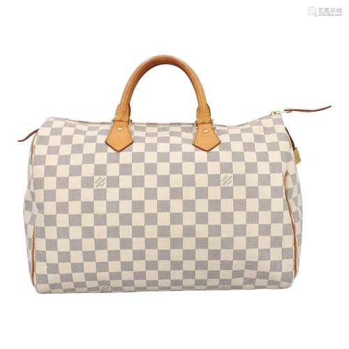 LOUIS VUITTON Handtasche "SPEEDY 35", Koll. 2009.