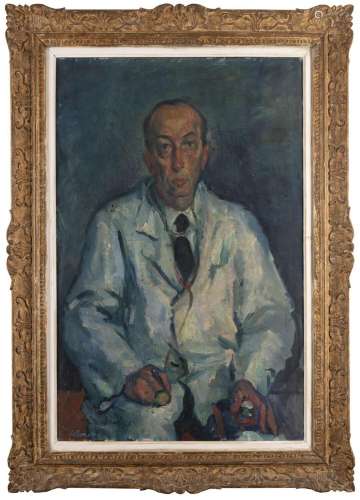 Leonardo BENATOV (1889-1972). Portrait du docteur …
